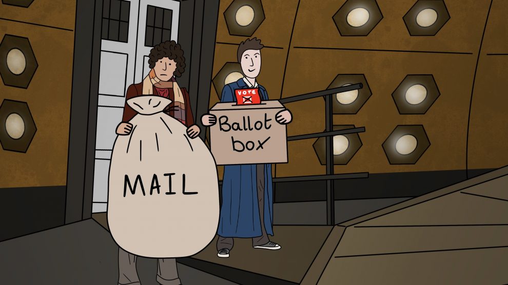 POLLING STATION – Doctor Who and the Star Beast [Comic]